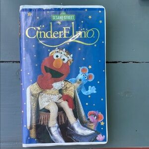 Sesame Street CinderElmo VHS